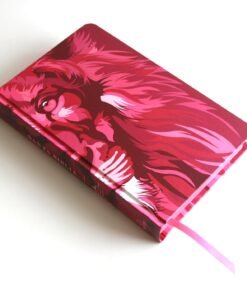 Biblia RVR1960 letra grande tamaño manual - TD León de Judá rosada